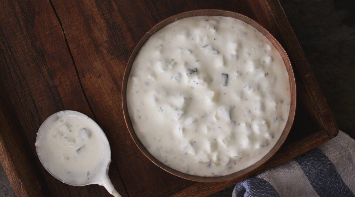 indian low carb high fat raitas, indian lchf yogurt dips